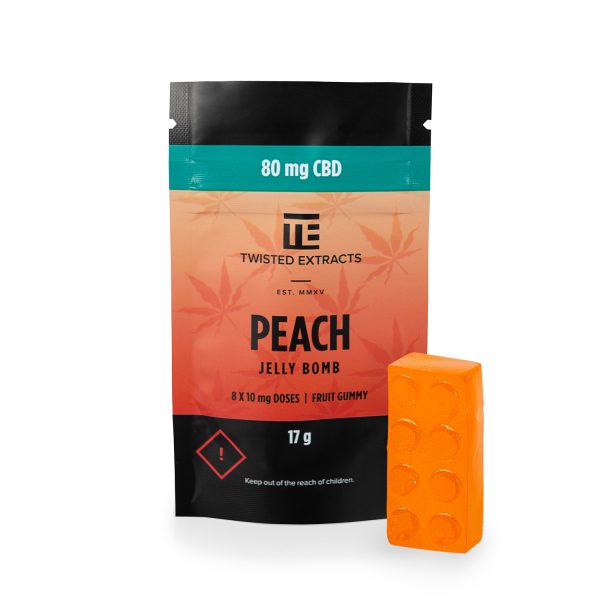 Twisted Peach 80mg Cbd Prime Buds