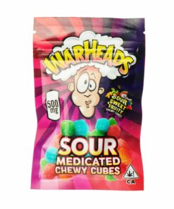 Warhead Sour Chews - 500mg THC