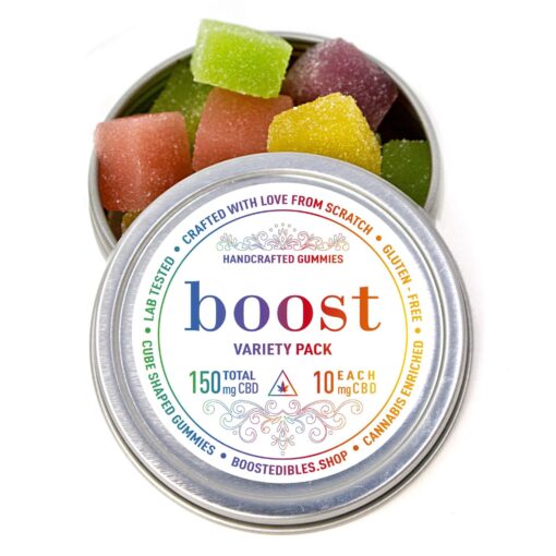 boost variety pack 150mg CBD