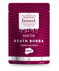 Boost Shatter – THC Concentrate Death Bubba 1g