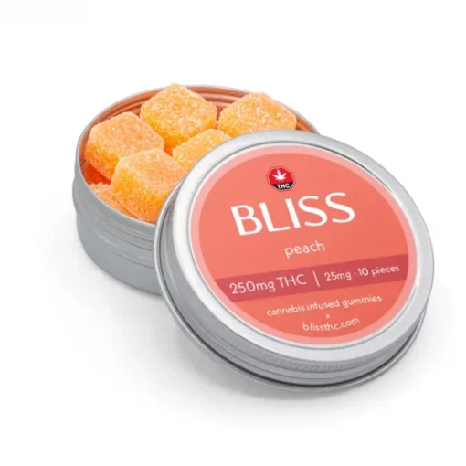 Bliss - Peach Gummies - 250mg - Image 3