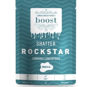 Boost Shatter Rockstar - Cannabis Concentrate - Indica