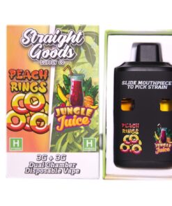 Straight Goods - Peach Rings | Jungle Juice Dual Chamber Vape