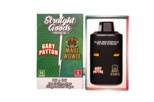 Gary Payton (Hybrid) x Maui Wowie (Sativa) – 6g Straight Goods Disposable