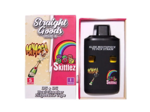 Mimosa (Sativa x Skittles (Indica) – 6g Straight Goods Disposable