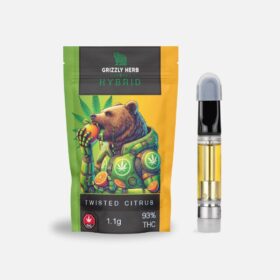 Grizzly Herb – Twisted Citrus (Hybrid) – 1g Cartridge