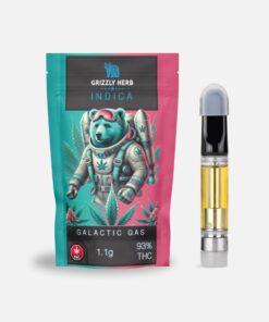 Grizzly Herb – Galactic Gas (Indica) – 1g Cartridge