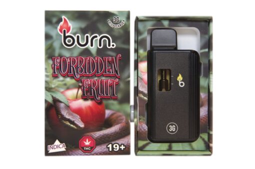 Burn – Forbidden Fruit (Indica) – 2 g THC Vape Cartridge