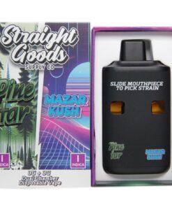 Straight Goods Supply Co – Pine Tar & Mazar Kush (Indica) – 6g THC Vape Cartridge