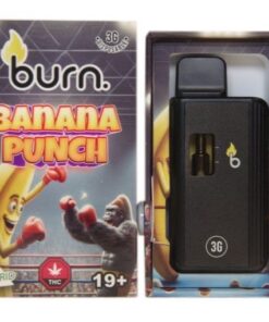 Burn – Banana Punch (Hybrid) – 3 g Disposable Vape