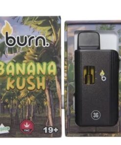 Burn – Banana Kush 3g Disposable Vape (Hybrid)