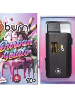 Burn – Durban Gelato 3g Disposable Vape (Sativa)
