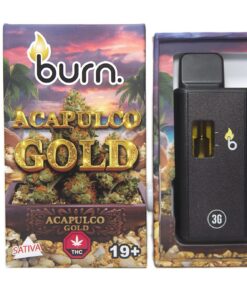 Burn – Acapulco Gold - 3g Disposable Vape (Sativa)