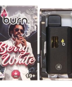 Burn – Berry White - 3g Disposable Vape (Indica)