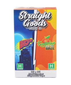 Straight Goods – Super Boof - 3g Disposable Vape (Hybrid) + Tangerine Haze - 3g Disposable Vape (Hybrid)