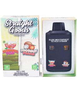 Straight Goods – Morning Punch - 3g Disposable Vape (Hybrid) + Coconut Peach - 3g Disposable Vape (Hybrid)