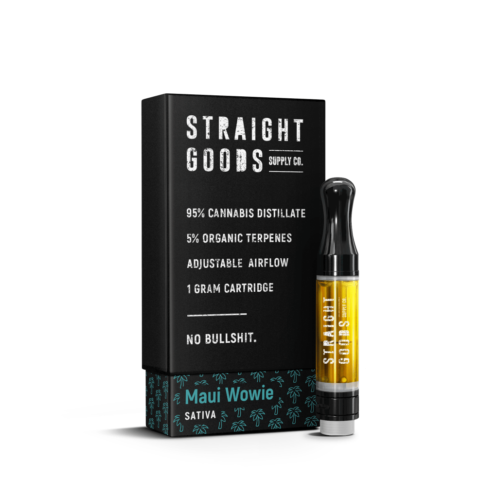 Straight Good 1g Cartridge-Maui Wowie SATIVA