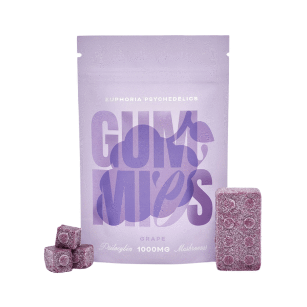 Euphoria Psychedelics - Grape Gummy 1000mg