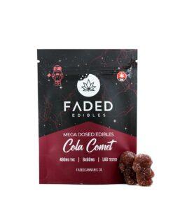 Faded Cannabis Co. Cola Comet 600mg THC Gummies – Nostalgic Cola Flavor