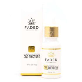 Faded Cannabis Co. CBD Tincture 1000mg