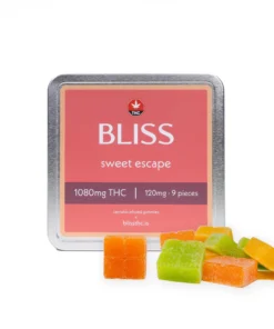 Bliss Edibles - Sweet Escape 1080mg THC