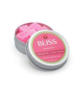 Bliss Edibles - Watermelon 250mg THC