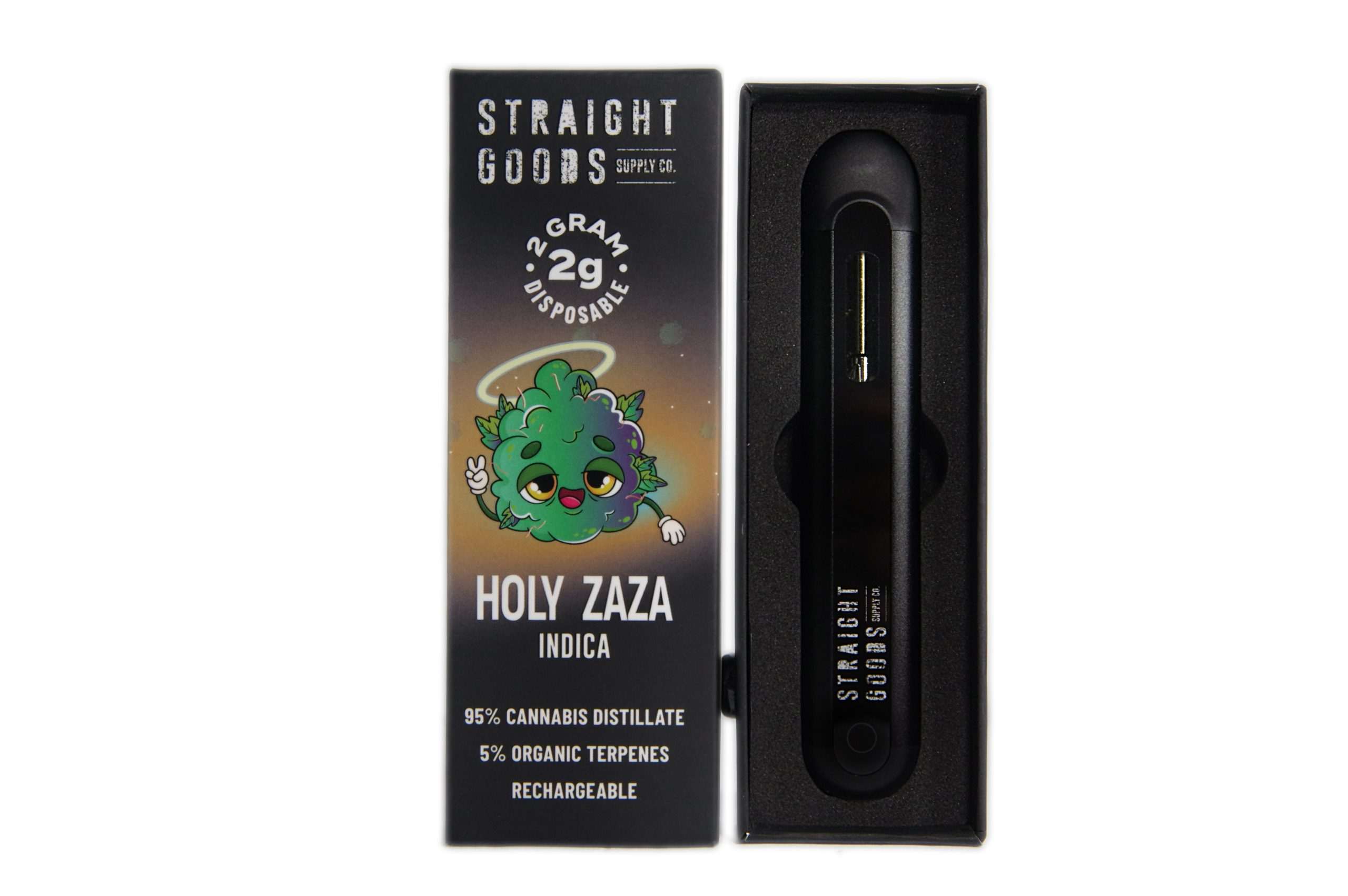 Straight Goods 2G Disposable Pen - Holy Zaza INDICA