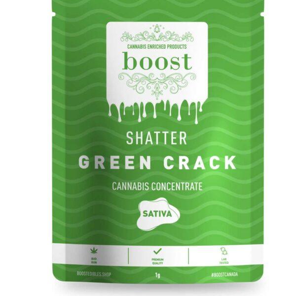 Boost Shatter - Green Crack SATIVA