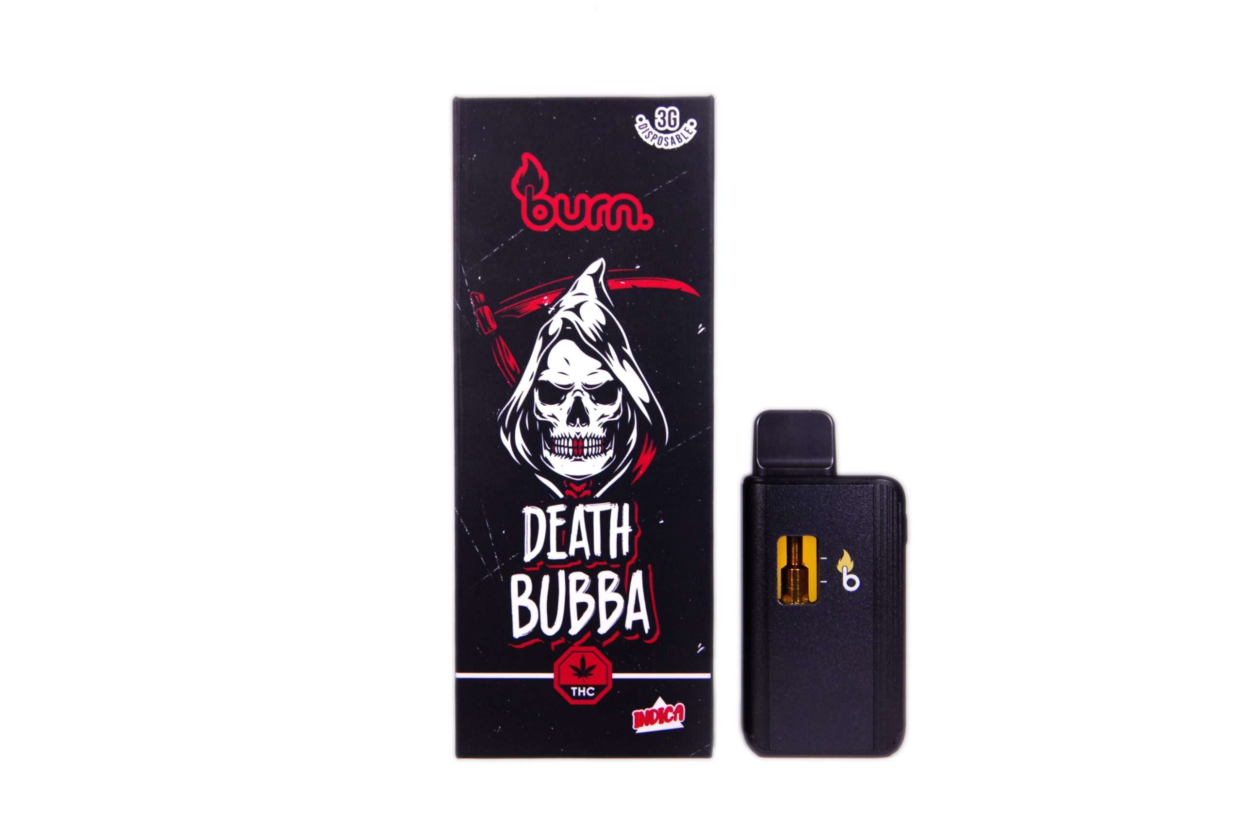 Burn 3G Disposable Pen - Death Bubba (INDICA)