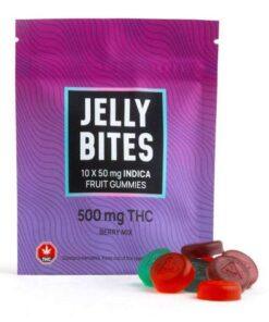 Twisted Extracts - Berry Mix Jelly Bites 500mg THC (INIDICA)