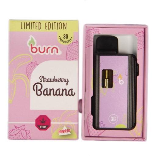 Burn 3G Disposable Pen - Strawberry Banana (SATIVA)