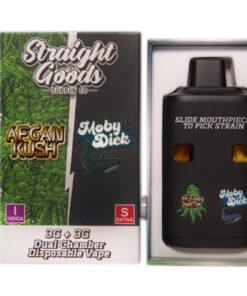 Straight Goods 6G Disposable Pen - Blue Razz (Indica) X Super Sour Diesel (Sativa)