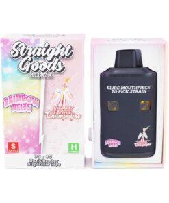 Straight Goods 6G Disposable Pen - Rainbow Belts (Sativa) X Pink Champagne (Hybrid)