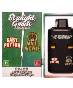 Straight Goods 6G Disposable Pen - Gary Payton (Hybrid) X Maui Wowie (Sativa)