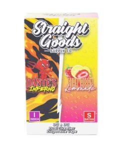 Straight Goods 6G Disposable Pen - Dantes Inferno (Indica) X Strawberry Lemonade (Sativa)