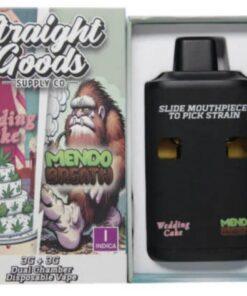 Straight Goods 6G Disposable Pen - Wedding Cake (Indica) X Mendo Breath (Indica)
