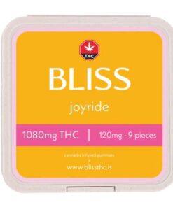 Bliss Edibles - Joyride 1080mg THC