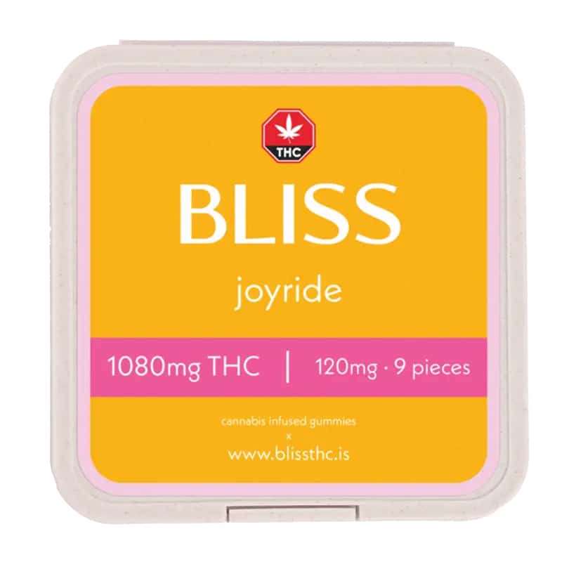 Bliss Edibles - Joyride 1080mg THC