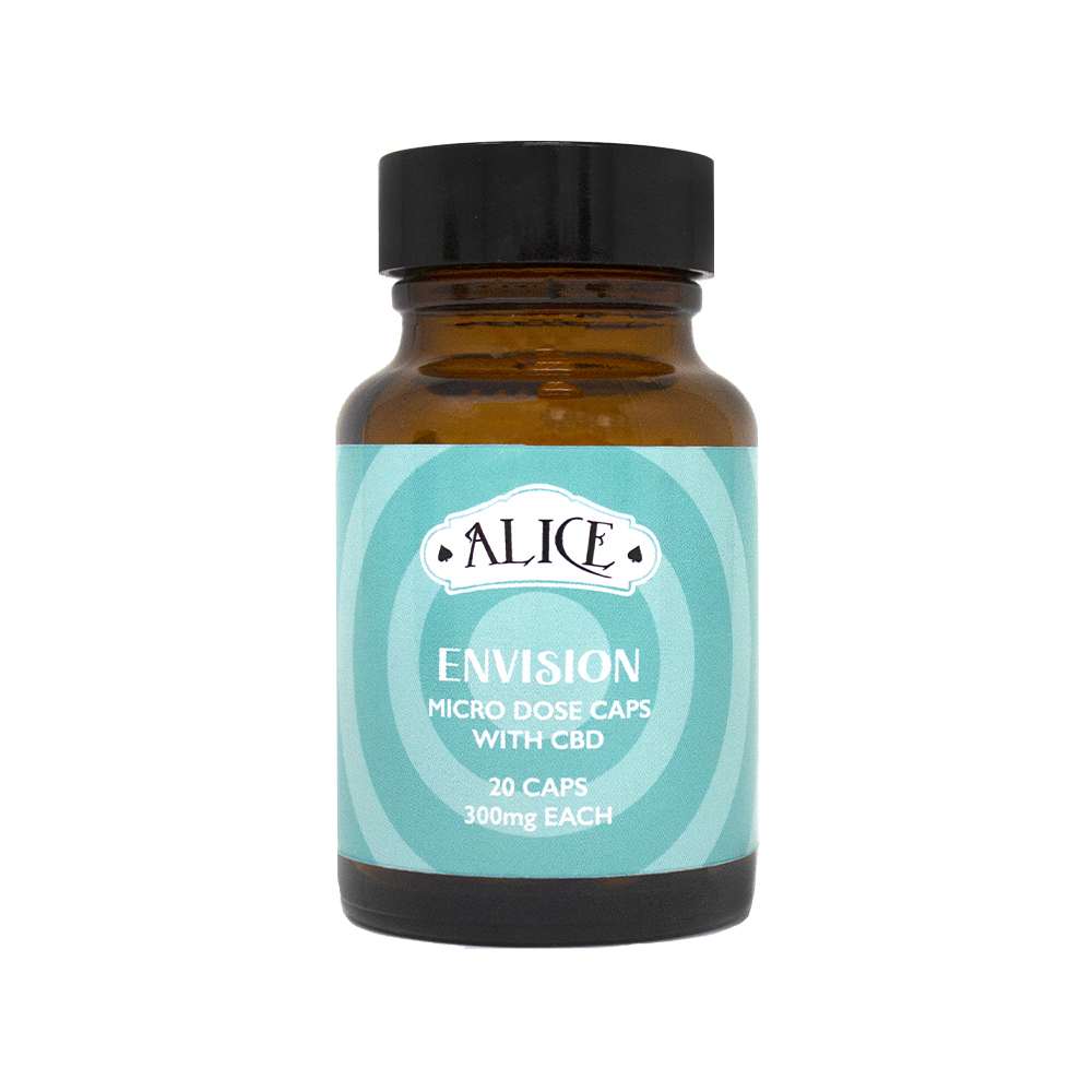 Alice Microdose Capsules With CBD- Envision 6000mg