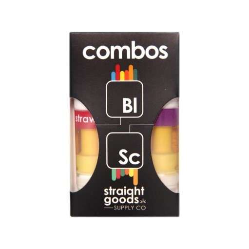 Straight Goods 2 in 1 Combo Carts – Blue Lavender + Strawberry Cough