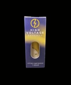 High Voltage Extracts Hash Live Rosin Cart 0.5g