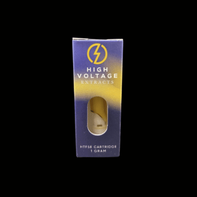 High Voltage Extracts Hash Live Rosin Cart 0.5g