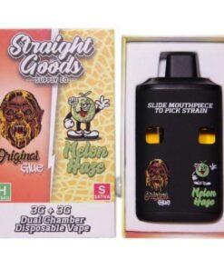 Straight Goods 6G Disposable Pen - Original Glue (Hybrid) x Melon Haze (Sativa)