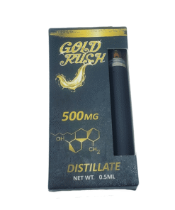 500mg Disposable Distillate Pen by Gold Rush Extracts