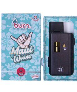 Burn Disposable – 2G Vapes - Maui Wowie - Sativa