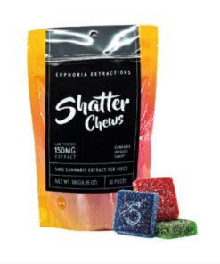 Euphoria Extractions: Shatter Chews 150mg - Sativa