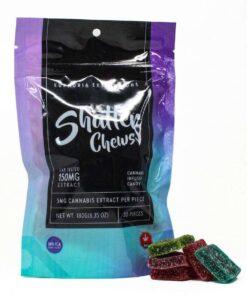 Euphoria Extractions: Shatter Chews 150mg - Indica