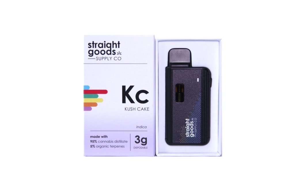 Straight Goods 3G Disposable Pen - Kush Cake (Indica)