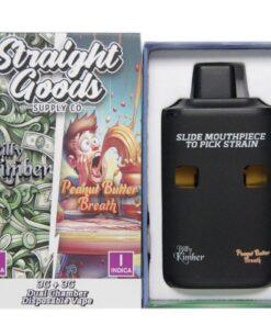 Straight Goods 6G Disposable Pen - Billy Kimber (Indica) X Peanut Butter Breath (Indica)