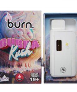 Burn – Bubba Kush (Indica) – 2g Disposable Vape